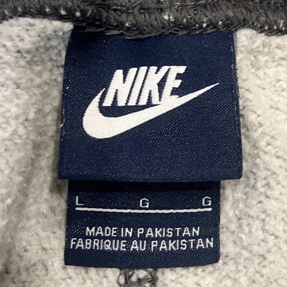Nike Women's Sweatpants Charcoal Gray Straight Leg Embroidered Swoosh Large - Picture 3 of 14